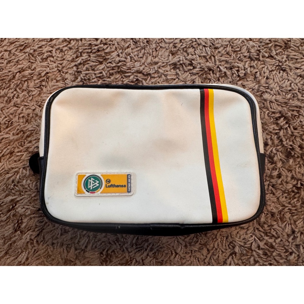 Lufthansa Business Class DFB Germany Soccer Amenity Bag Football Travel Case